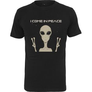 Heren - Mannen - Modern - Dikke kwaliteit - Alien - Peace T-Shirt