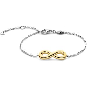 TI SENTO Dames Armband - 925 zilver - Zilver geel verguld - 2823SY