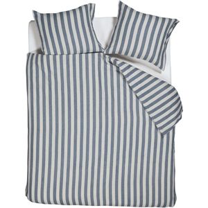 Beddinghouse Jamie dekbedovertrek - Lits-Jumeaux - 240 x 200/220 cm - Blauw