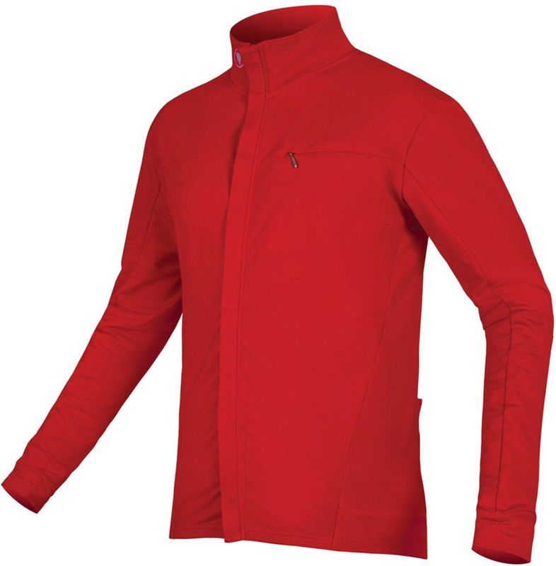 Endura - Roubaix Xtract - Longsleeve Jersey - Rood