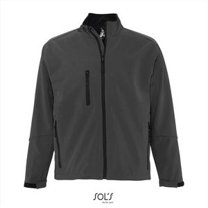 SOL'S Men´s Softshell Jacket Relax L866 - Charcoal Grey (Solid) - M