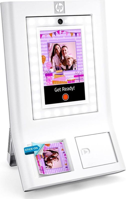 HP - Sprocket - Fotohokje - Wit - Zinkpapier