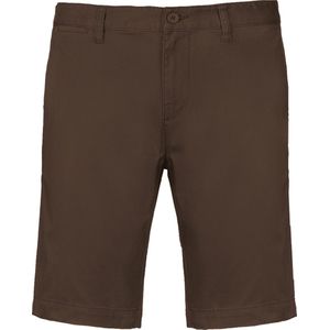Kariban Heren chino bermudashorts K750 - Chocolate - 58 NL (52 FR)