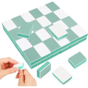 Allecto plus - Nagelbufferblokken 50 stuks voor nagels - polijstblokken - manicure-gereedschap - nagelvijl - glad polijsten nagels - wasbaar.
