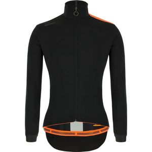 Santini Fietsjack lange mouwen Zwart Heren - Vega Multi Jacket Black - M