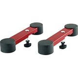 König & Meyer 18827 Stage Piano Support for Omega (Ruby Red) - Accessoire voor keyboard standaards