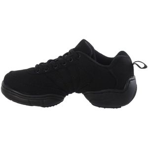 Papillon Danssneakers Splitzool Dames Zwart Maat 46