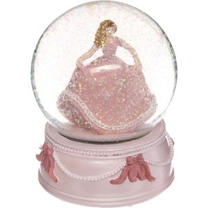 Maison d'Abri - Sneeuwbol met muziek 'Prinses' - Roze