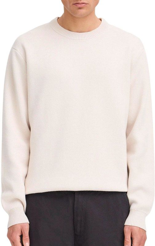 Solid - Ryker - Gebreide Trui - Off White - Regular Fit