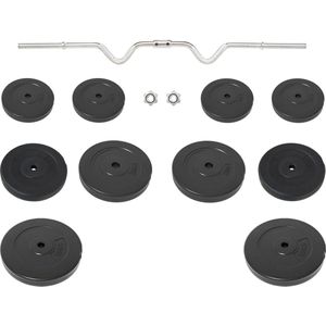 vidaXL Halterset 90 kg - Compleet en Duurzaam