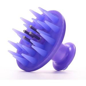 OLIEO Scalp Massager - Haarborstel - Scalp Brush - Siliconen Haar Borstel met Olie Applicator