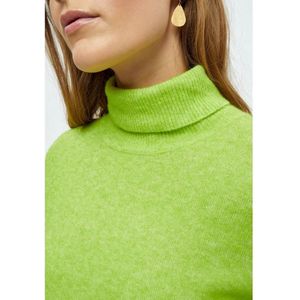 Minus Lilliane Roll Neck Knit Pullover Macaw Green