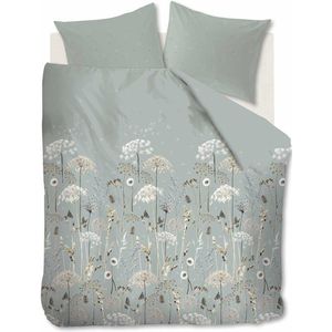 Ariadne At Home - Dekbedovertrek - Groen - Katoen - 200 x 200 / 220 cm - 2-Persoons