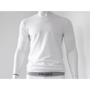 RELAKZ | BAMBOE KATOEN | T-shirt Round Neck - Extra Lang (2-pack)
