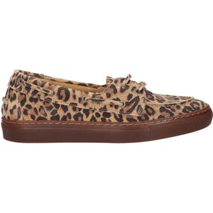 La Strada Suède leren mocassin – brown dames - maat 38