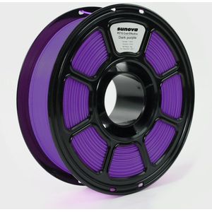 Sunova PETG Filament 3D drukmateriaal 3D Print Petg Filament 1.2KG Milieuvriendelijk Goede taaiheid Mix Kleur Generiek Petg-Donker paars