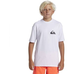T-shirt - White - 92% Polyester 8% Elastaan - Korte Mouwen