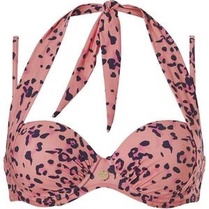 TC WoW - Ten Cate - Wild Animal Multiway Bikini Top - maat 36C - Roze