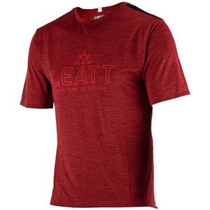 Leatt Trail 1.0 Korte Mouw Enduro Trui Rood 2XL Man