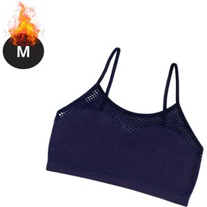 Nivard BH Zonder Beugel - Zonder Bandjes - Push-up Bh's - Comfort Beha - Comfortabel - Sexy - Donkerblauw - Maat M