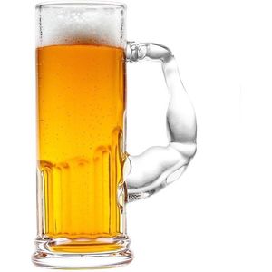 Muscle Beer glass / Bierglas met spierballen