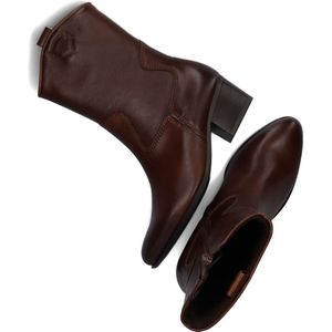 Gabor 681.2 Enkellaarsjes - Enkelboots met rits - Dames - Cognac - Maat 40