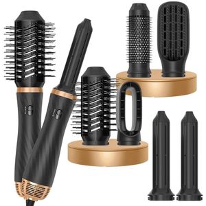 SNJY® Multistyler - Airstyler - Fohnborstel - Haardrogerstyler - 230 V - Zwart