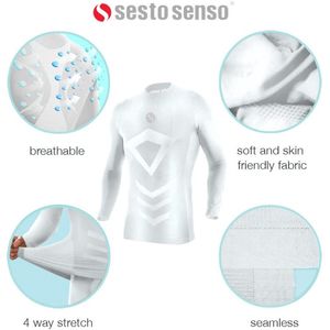 Sportonderhemd heren korte mouwen thermisch compressieshirt voor optimale temperatuurregulatie
