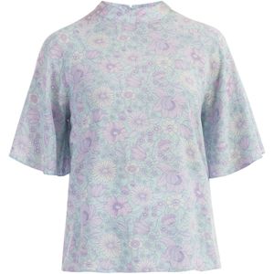 usha blouse met korte mouwen