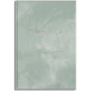 Hobbit - Basic Agenda - 2024-2025 - 1 week op 2 pagina's - A5 (14 x 20,5 cm) - Groen