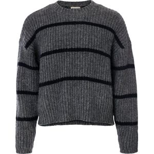 LXS - the female concept - 2432-9341-720 Dames Sweater - Maat S - Grijs van