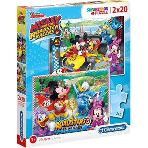 Clementoni Legpuzzel Mickey And The Roadsters Racers 40 Stukjes