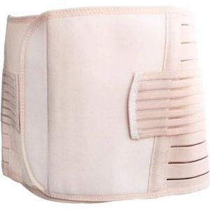Buikband - Zwangerschapsband - Sluitband - Buikband Zwangerschap - Sluitlaken - Belly Binder - Beige - LOUZIR
