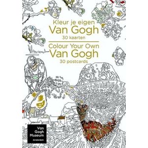 Kleur je eigen Van Gogh - Colour your own Van Gogh