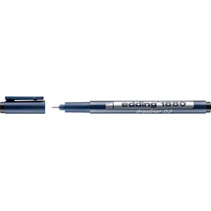 Edding 1880 Precisie fineliner - 0.3mm - Zwart