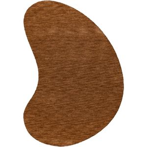 Comfy | Hoogpolig Vloerkleed | Organische Vorm | Camel | Hoogwaardige Kwaliteit | 160x230 cm