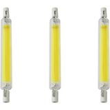 Avide R7s LED Staaflamp - Wit licht - 118mm - 7W - 4000K - 700lm - 3 stuks