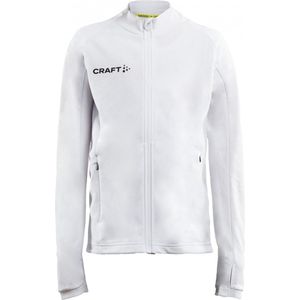Craft Craft Evolve Full Zip Sportvest - Maat 140  - Unisex - wit
