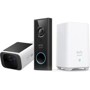 Eufy - S220 - Video Deurbel - Inclusief HomeBase 2 - Bundelvoordeel
