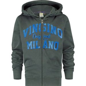 Vingino Vest Milano Jongens Katoen/elastaan Blauwgrijs Maat 104