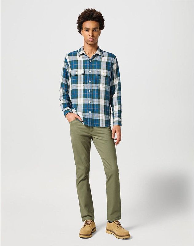 Wrangler Larston Broek Beige 31 / 32 Man