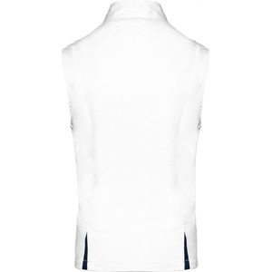 Bodywarmer Dames S WK. Designed To Work Mouwloos White / Navy 65% Polyester, 35% Katoen