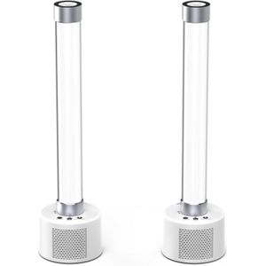 DJLicht set Licht tube 10W RGBW Bluetooth speaker