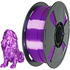 Paarse druiven PLA-filament - 1,75 mm - 1 kg - 3D-printfilament - zijdeachtig - glanzend - metallic - PLA paars - 3D-printmateriaal - druivenfilament - violet - hoge kwaliteit
