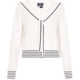 DreiMaster - Maritime Collectie - Vest - Knoopmodel - Effen Dessin