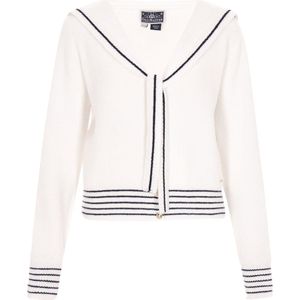 DreiMaster - Maritime Collectie - Vest - Knoopmodel - Effen Dessin