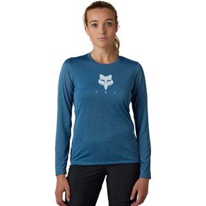 Fox Racing Ranger Trudri™ T-shirt Met Lange Mouwen Blauw S Vrouw