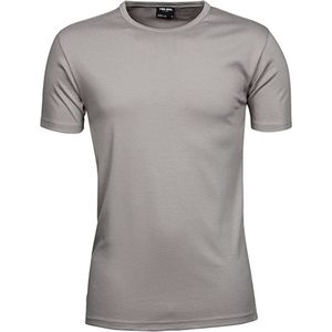 Men's Interlock T-shirt met korte mouwen Stone - 3XL