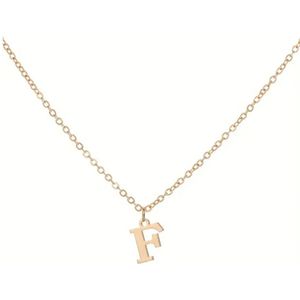 Livano Ketting - Dames - Staal - Nep zilver - Met Hanger - Nep Goud - F