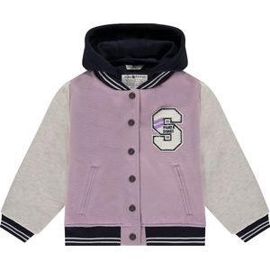 Stains and Stories girls baseball jacket Meisjes Jas - lilac - Maat 92